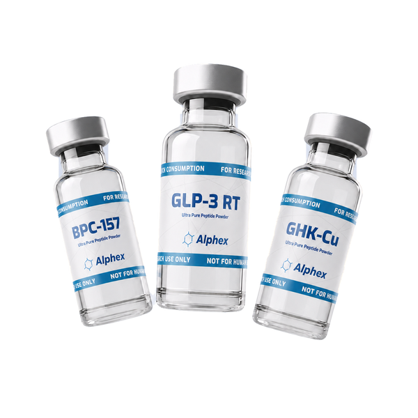 Alphex research peptide vials